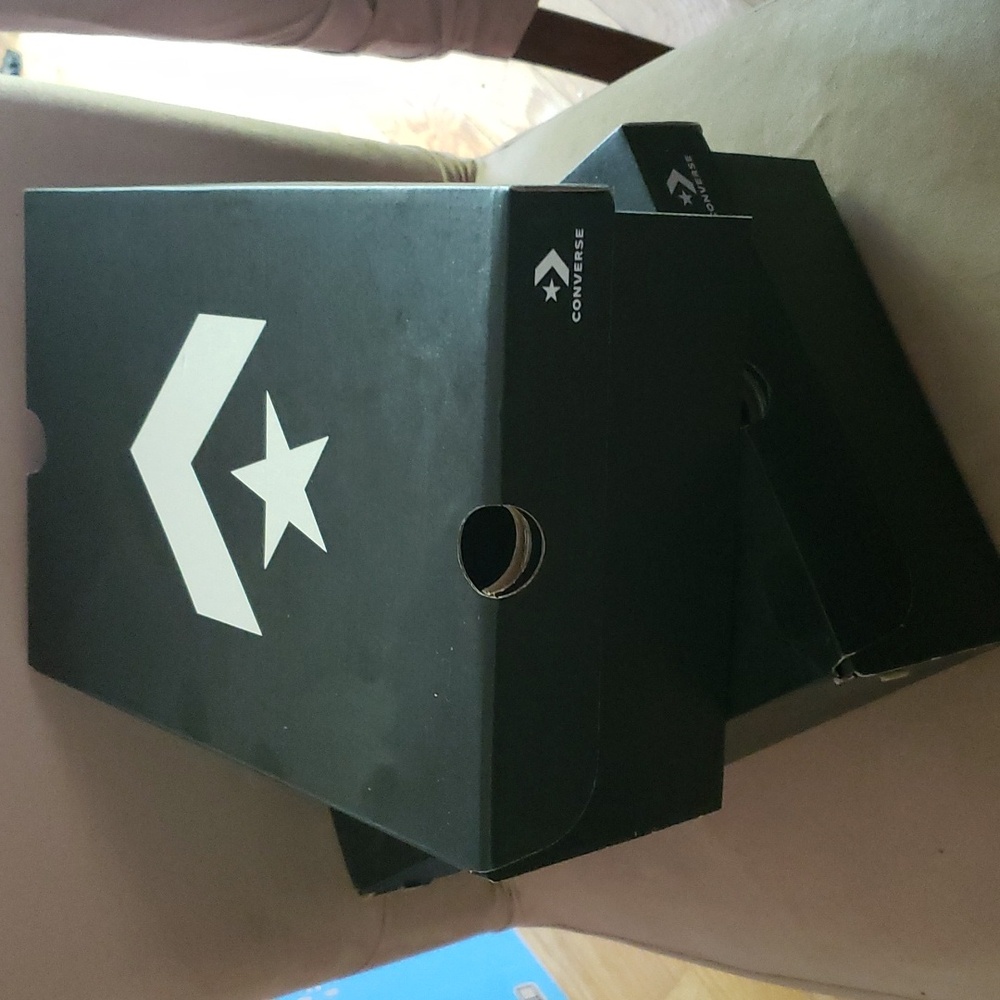 Empty Converse boxes